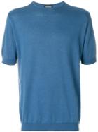 John Smedley Classic Short-sleeve T-shirt - Blue