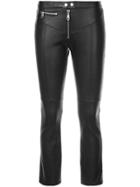 Cinq A Sept Zip Fastening Cropped Trousers - Black