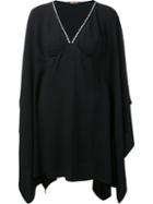 Roberto Cavalli Oversized T-shirt Dress, Women's, Size: 40, Black, Spandex/elastane/viscose
