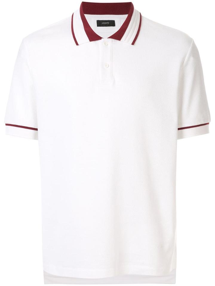 Joseph Piqué Polo Shirt - White