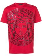 Versace - Medusa T-shirt - Men - Cotton - L, Red, Cotton