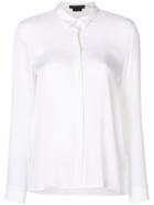 Alice+olivia Concealed Button Shirt - White