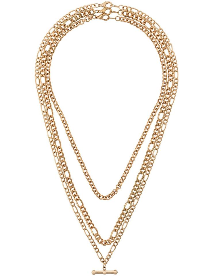 Susan Caplan Vintage 1990s' Set Of Three Necklaces - Gold