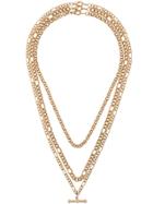 Susan Caplan Vintage 1990s' Set Of Three Necklaces - Gold