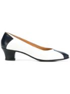 Céline Vintage Layered Cut Pumps - Blue