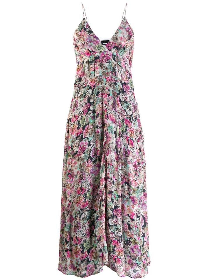 Iro Floral Print Summer Dress - Pink