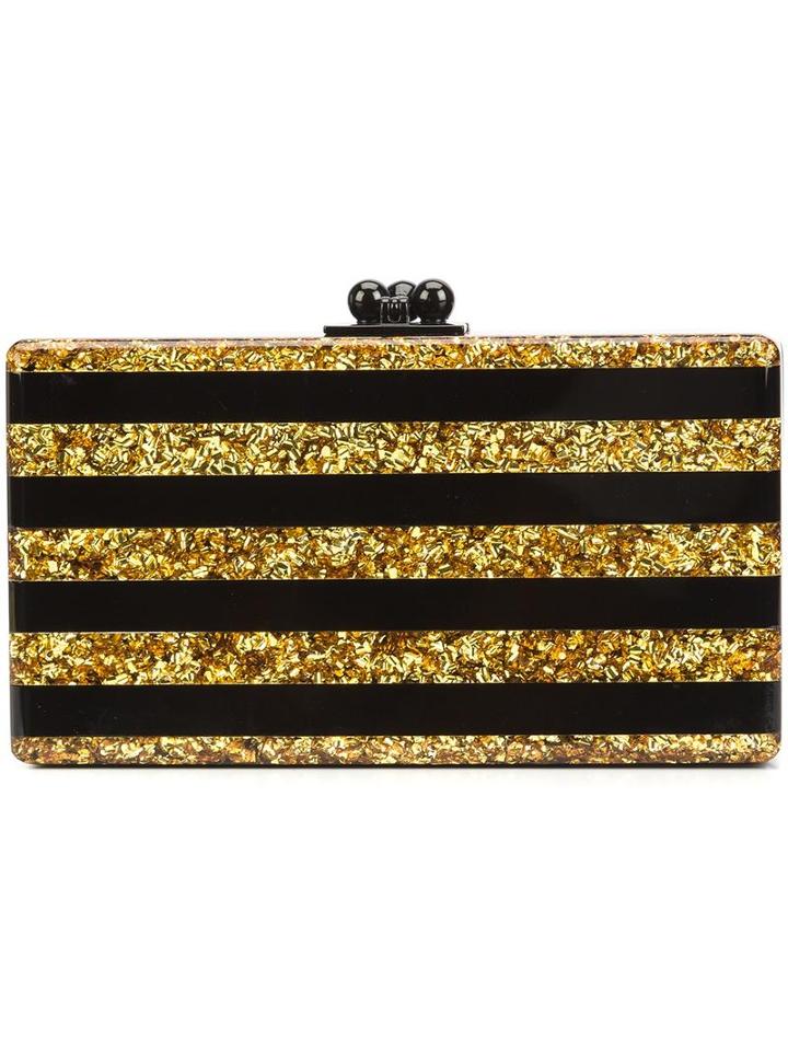 Edie Parker 'jean' Box Clutch, Black, Acrylic