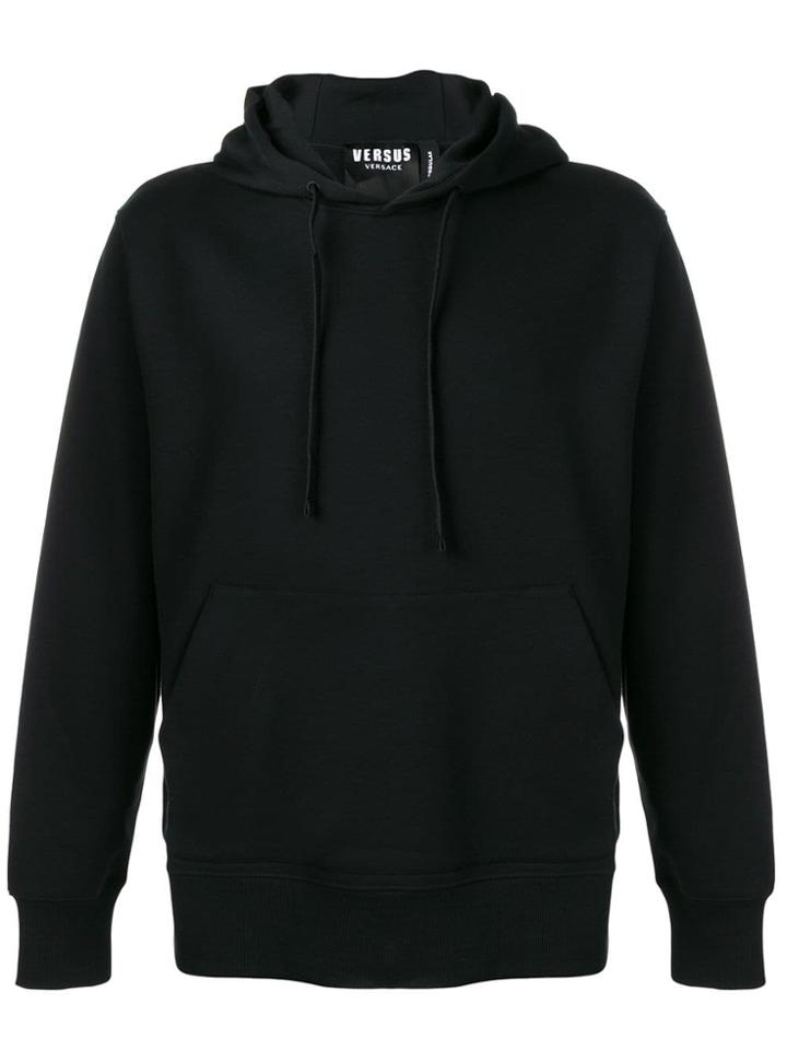 Versus Basic Logo Hoodie - Black
