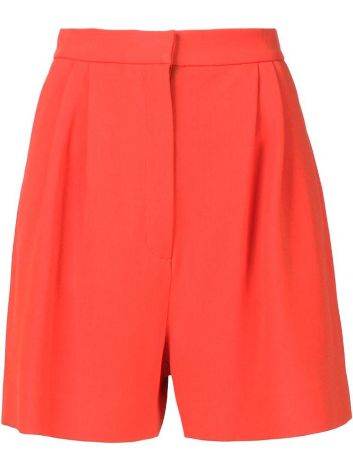 Mary Katrantzou Tailored Shorts, Women's, Size: 10, Red, Viscose/spandex/elastane