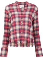 Greg Lauren 'flannel Studio' Shirt, Women's, Size: 2, Red, Cotton