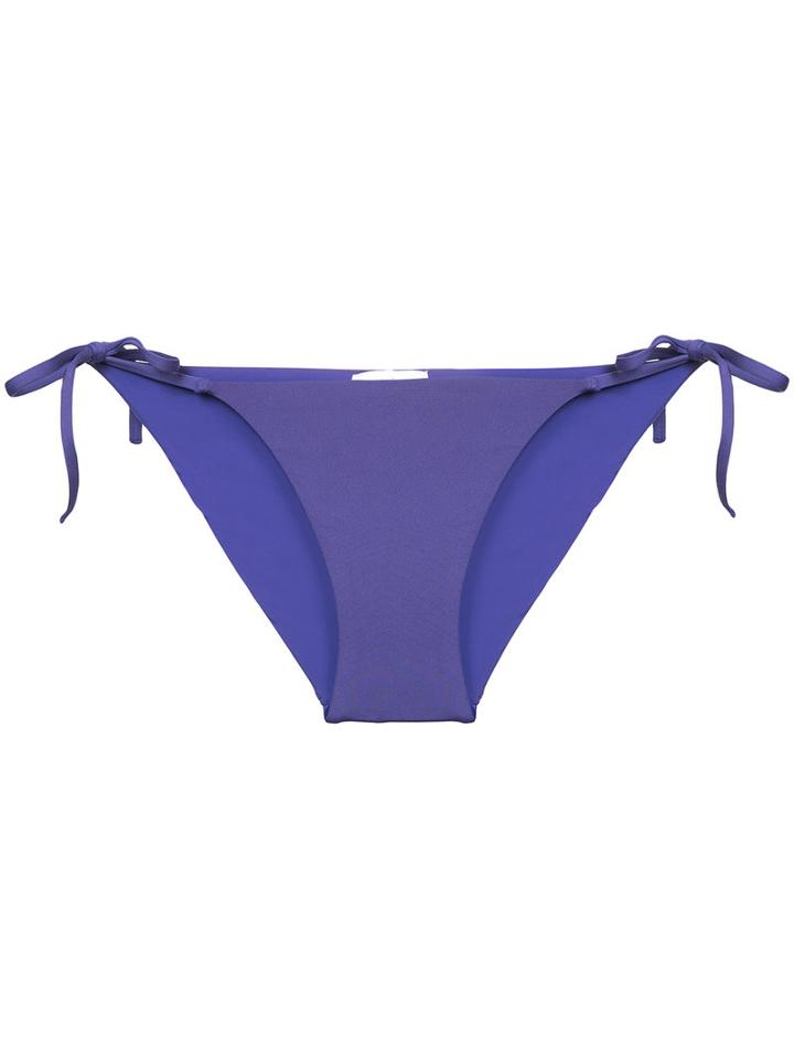 Onia - Kate Bikini Bottoms - Women - Nylon/spandex/elastane - Xl, Pink/purple, Nylon/spandex/elastane