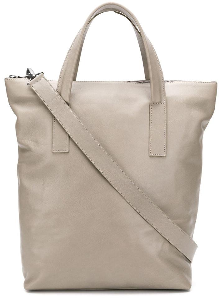 Isaac Reina Squared Handles Tote - Grey