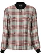 Markus Lupfer Plaid Bomber Jacket - Multicolour