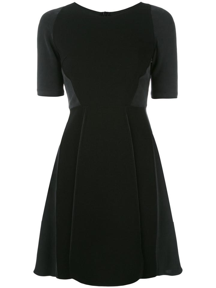 Tony Cohen - Fitted Dress - Women - Cotton/polyester/spandex/elastane - 42, Black, Cotton/polyester/spandex/elastane