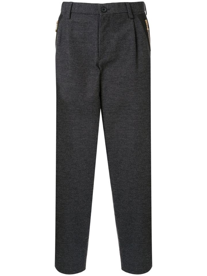 Kolor Drop-crotch Tailored Trousers - Grey