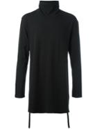 D.gnak Turtleneck Sweater, Men's, Size: 50, Black, Cotton/spandex/elastane/modal