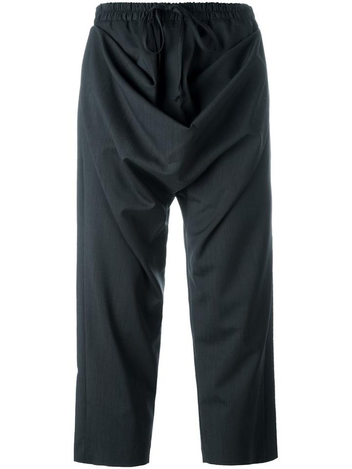 Vivienne Westwood Red Label Cropped Trousers, Women's, Size: 44, Blue, Spandex/elastane/virgin Wool