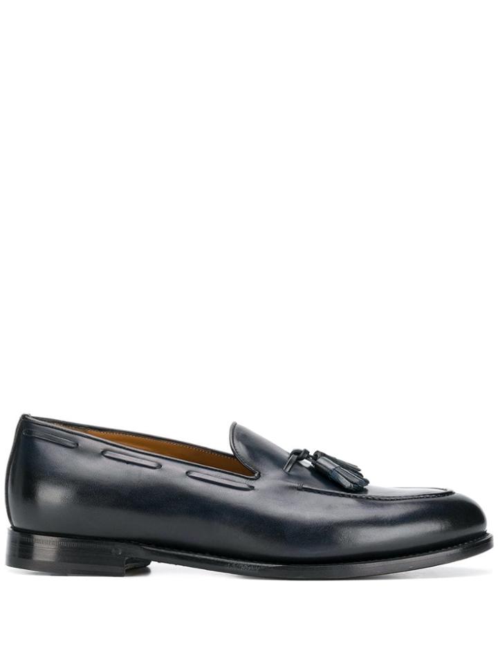 Silvano Sassetti Tassel Slip-on Loafers - Blue