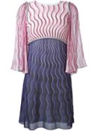 Mary Katrantzou Snuffbox Print Dress, Women's, Size: 8, Pink/purple, Silk/glass