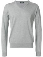 John Smedley Classic Long-sleeve Sweater - Grey