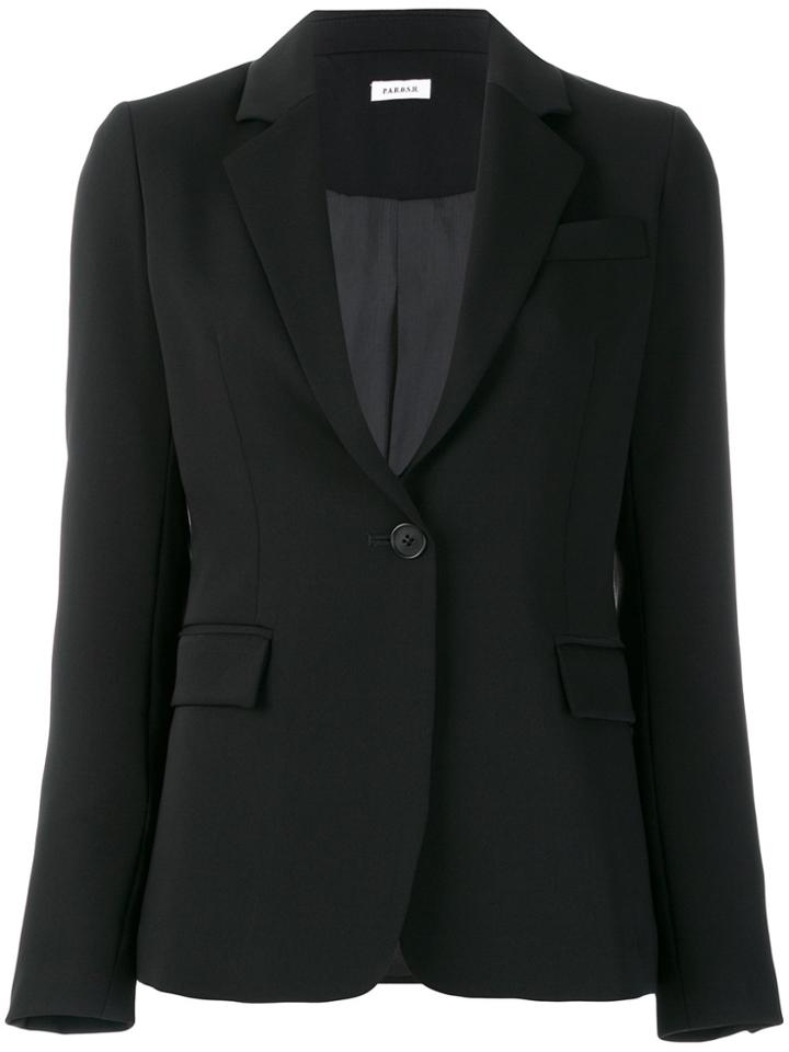 P.a.r.o.s.h. Classic Single-breasted Blazer - Black