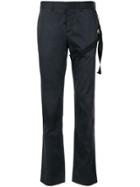 Helmut Lang Pre-owned 2000's Slim Trousers - Blue