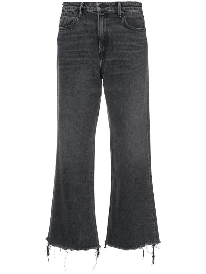 Alexander Wang Wide Leg Jeans - Black