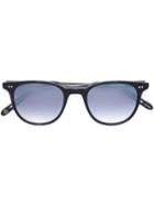 Garrett Leight Wellesley Sunglasses, Adult Unisex, Black, Plastic/acetate