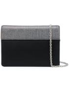 Rodo Panelled Clutch Bag - Black