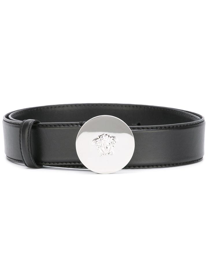 Versace - Medusa Belt - Women - Calf Leather - 75, Black, Calf Leather