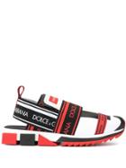 Dolce & Gabbana Sorrento Sneakers - 89888 Red/blach/white