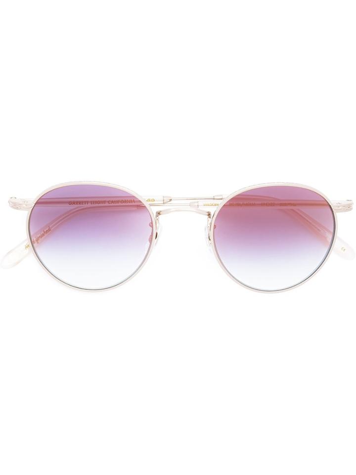 Garrett Leight 'wilson' Sunglasses - Pink & Purple