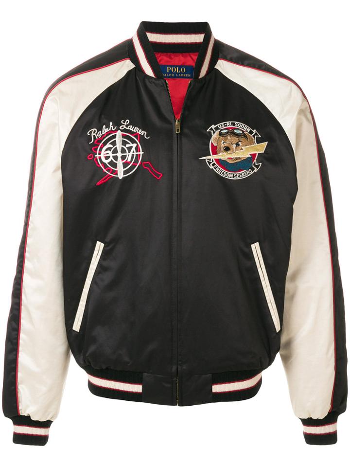 Polo Ralph Lauren Polo Bear Bomber Jacket - Black