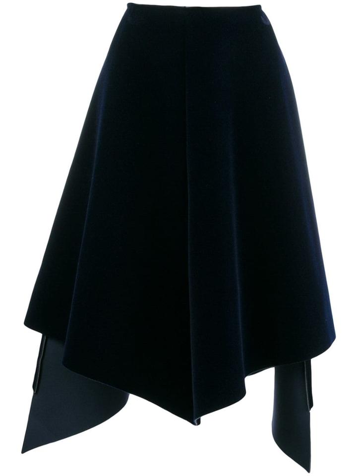 Stefano Mortari Asymmetric Skirt - Blue