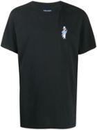 Bornxraised A Ross Rocker Logot-shirt - Blue