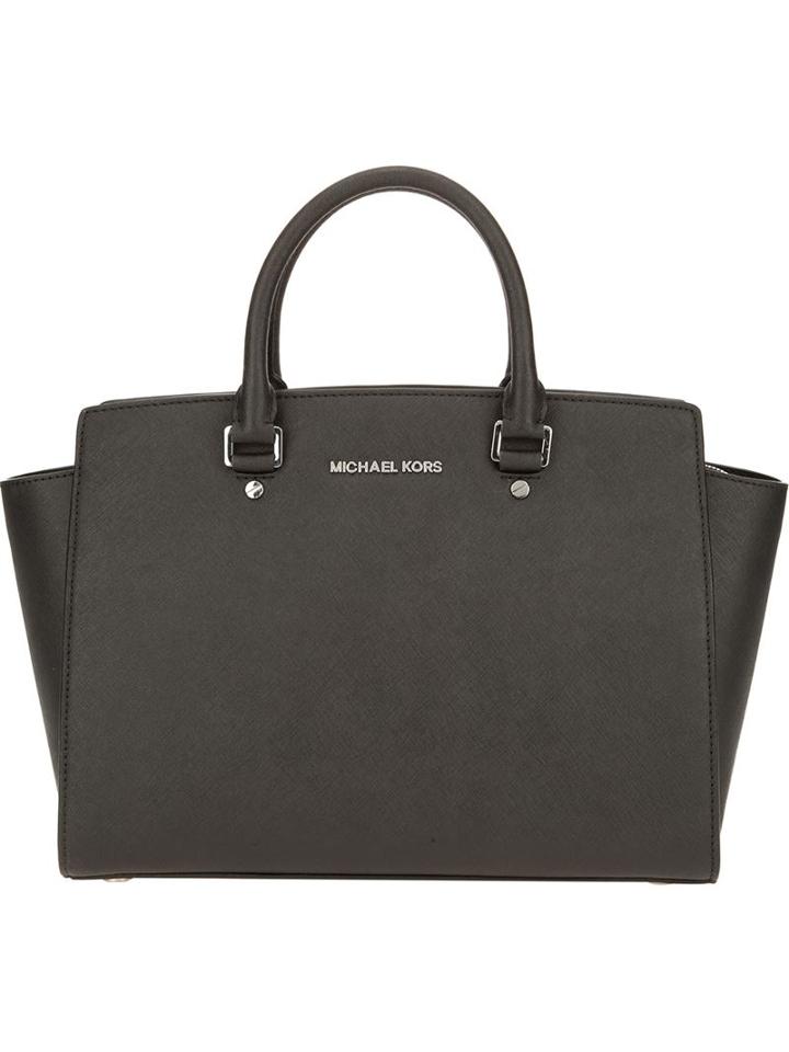 Michael Michael Kors 'selma' Trapeze Tote, Women's, Black
