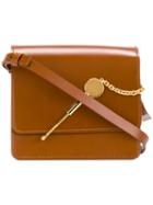 Sophie Hulme - Small Key Crossbody Bag - Women - Leather - One Size, Nude/neutrals, Leather