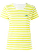 Société Anonyme Striped T-shirt, Women's, Size: Small, Yellow/orange, Cotton