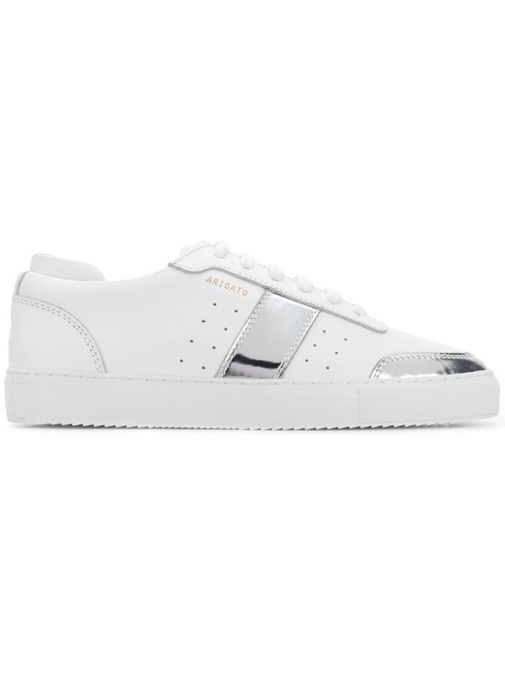 Axel Arigato Metallic Panel Sneakers - White