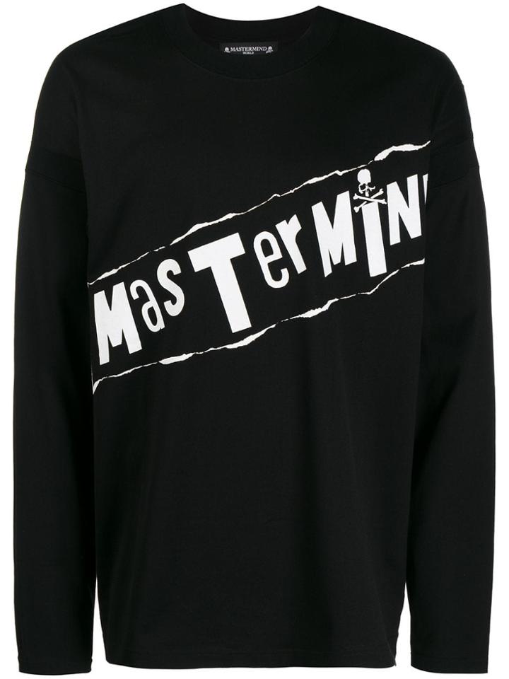 Mastermind Japan Logo Printed Sweatshirt - Black