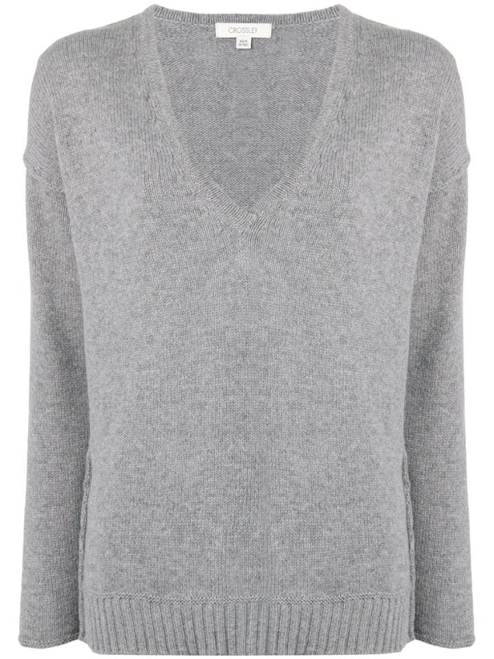 Crossley Knitted Sweater - Grey