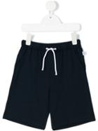 Il Gufo - Track Shorts - Kids - Cotton/elastodiene - 10 Yrs, Blue