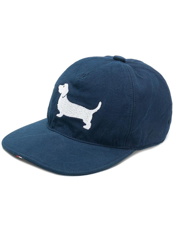 Thom Browne Hector Snapback Cap - Blue