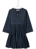 Philosophy Di Lorenzo Serafini Kids Denim Dress - Blue