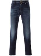 Jacob Cohen 'comfort' Jeans, Men's, Size: 38, Blue, Cotton/spandex/elastane