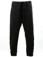 Lost & Found Ria Dunn Drawstring Track Pants, Men's, Size: Small, Black, Cotton/linen/flax/spandex/elastane
