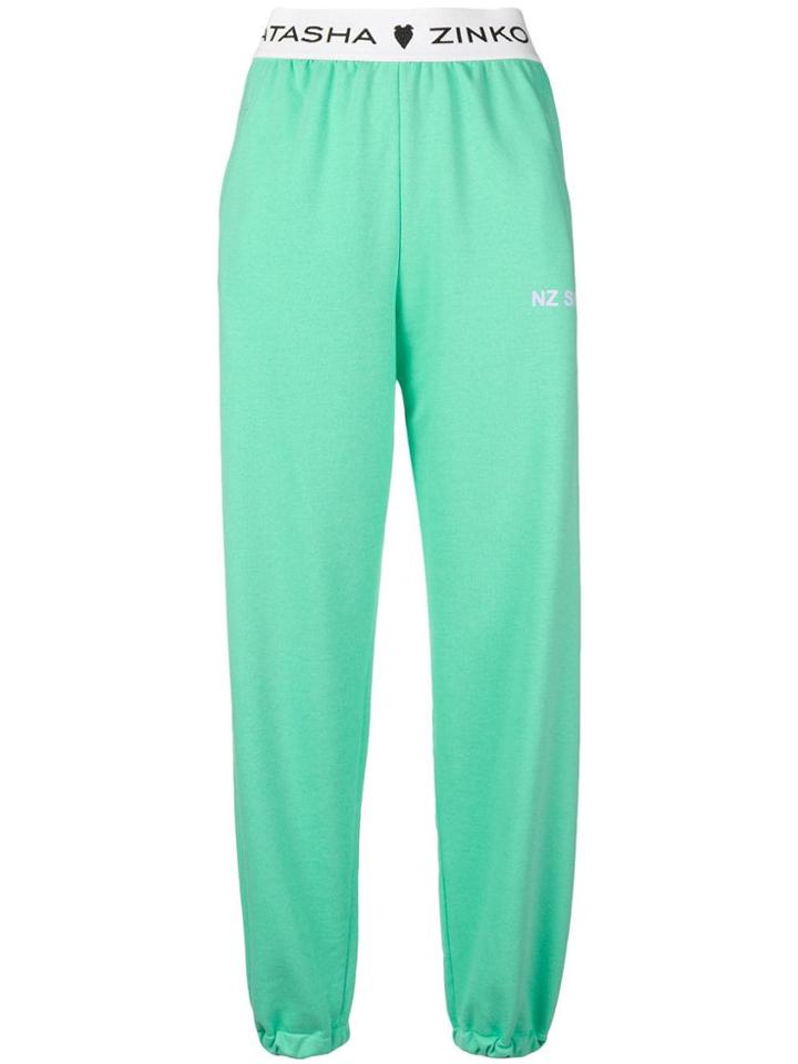 Natasha Zinko Nz Shtani Jogging Pants - Green