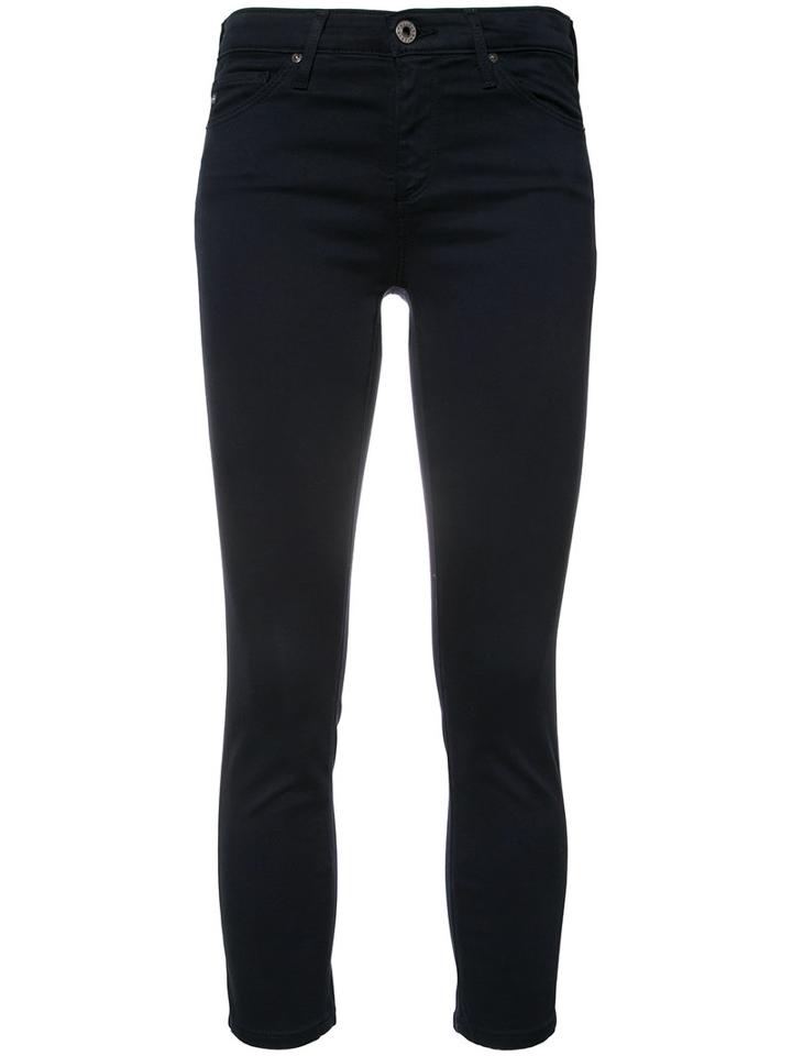 Ag Jeans - Prima Cropped Jeans - Women - Cotton/polyester/polyurethane/modal - 29, Blue, Cotton/polyester/polyurethane/modal