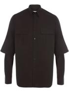 Jw Anderson Double Cuffs Shirt - Black