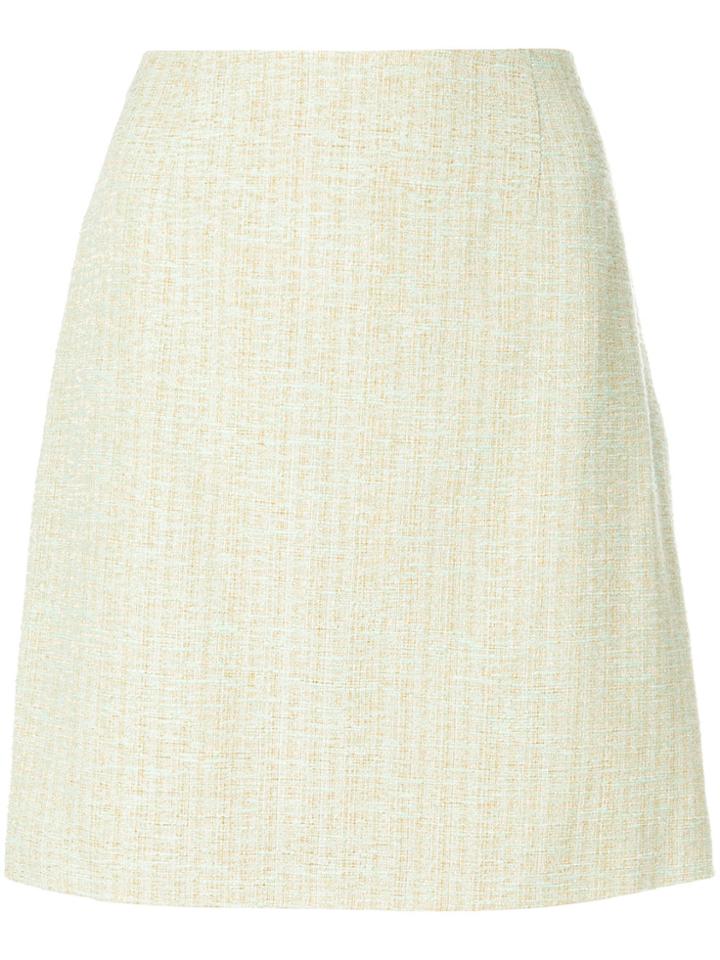 Moschino Vintage A-line Skirt - Nude & Neutrals
